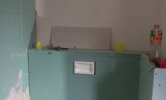 Création d'un wc suspendu à Saint-Christol-lès-Alès, Saint-Martin-de-Valgalgues, LD PLOMBERIE